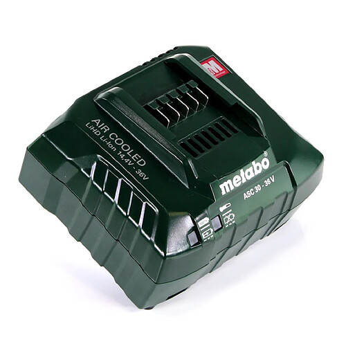 Metabo ASC 30-36V Chargeur - Compatible Li-Ion/LiHD