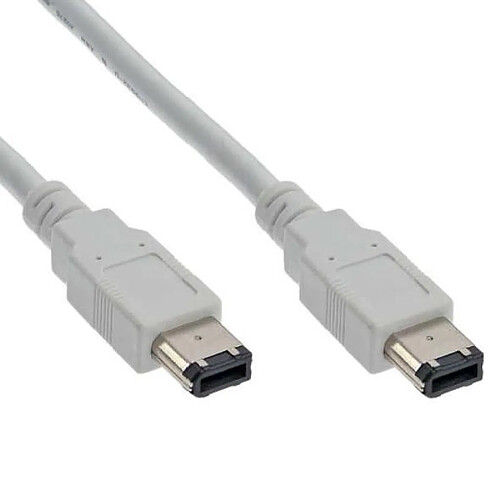 Câble Adaptateur Firewire IEEE1394 6-Pin vers 6-Pin 100cm Blanc NEUF · Occasion