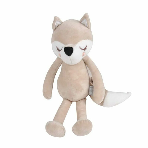 Paris Prix Peluche pour Bébé Edgard le Renard 40cm Beige