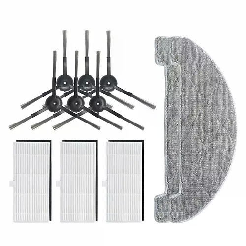 Kit de pièces de rechange pour aspirateur Robot Proscenic M70 M7, accessoires, brosse latérale, filtre Hepa, AD 8Pcs