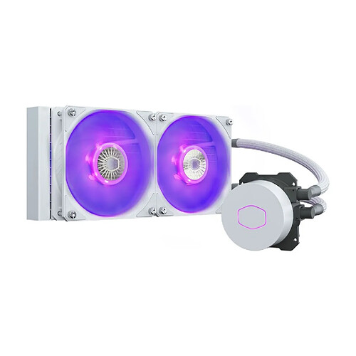 Cooler Master Ltd Glacière Portable Cooler Master ML240L V2 RGB White Edition