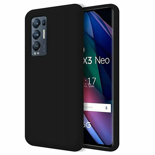 PHONECARE Coque Silicone Liquide pour OPPO Find X3 Neo