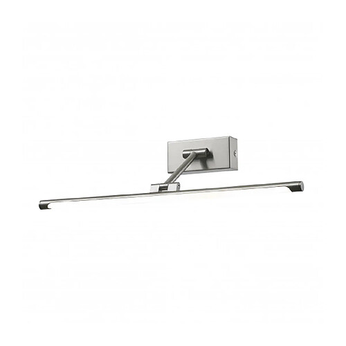 Luminaire Center Applique pour tableau moderne Garrix Nickel satiné en métal