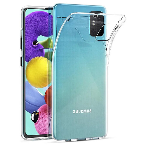 Ozzzo coque back coque ultra slim 0,5mm pour samsung galaxy a51