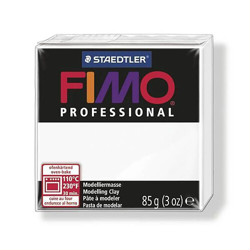 Pâte Fimo 85 g Professional Blanc 8004.0 - Fimo