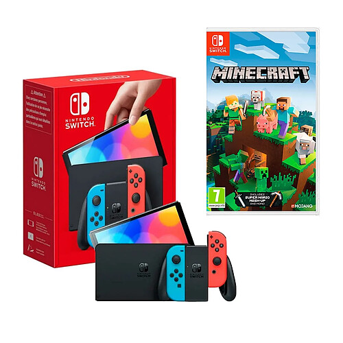 Nintendo Switch OLED Nintendo AZ/RJ + MINECRAFT