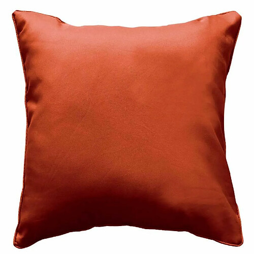 Paris Prix Coussin Carré Déco Essentiel 60x60cm Terracotta