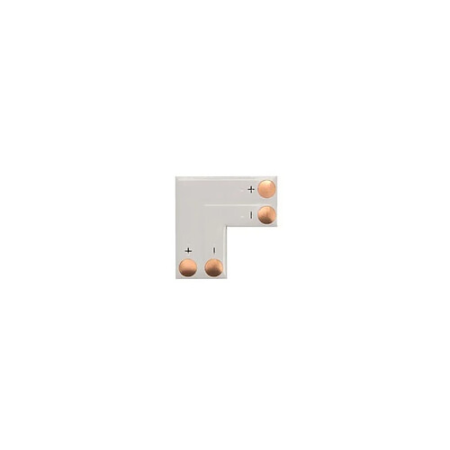 Perel Connecteur pcb flexible - forme l - 8 mm - 1 couleur