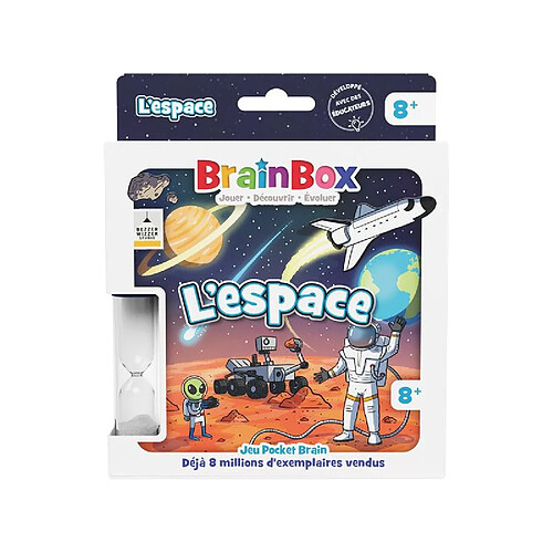 Jeu éducatif Asmodee BrainBox Pocket L'espace