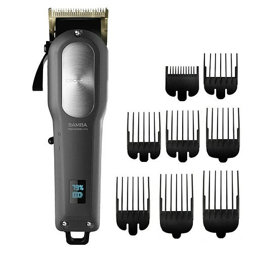 Cecotec Tondeuse à cheveux et à barbe PrecisionCare ProClipper Titanium Go