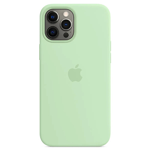 Apple Coque en silicone MagSafe pour iPhone 12 Pro Max - Pistachio