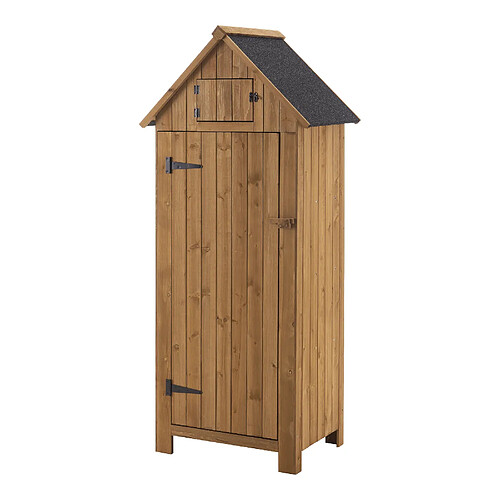 Abri de Jardin à Toit Bitumé Ottrott en Bois 179 x 77 x 54 cm [en.casa]