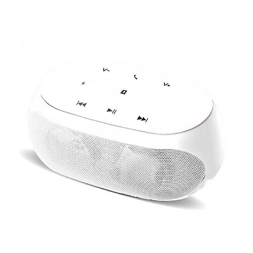 Yonis Enceinte Bluetooth Sans Fil Avec Boutons Tactiles Et Support Auxiliaire