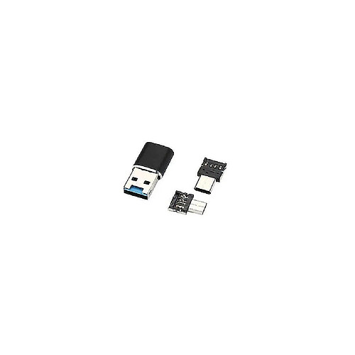 Universal 3 po en 1 Micro-C Micro USB OTG USB 3.0 TF Flash Memory Memory Card Reader For Xiaomi Phone Tablet PC