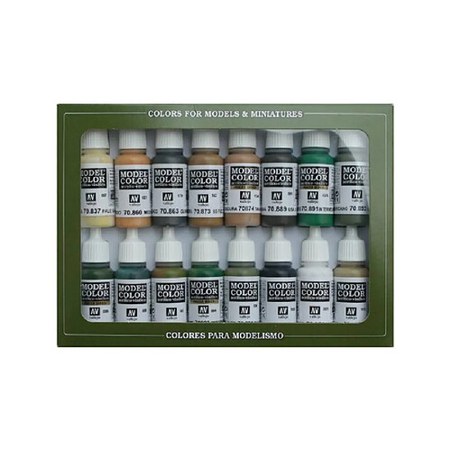 Vallejo Peintures Wwii Allied Pain Set