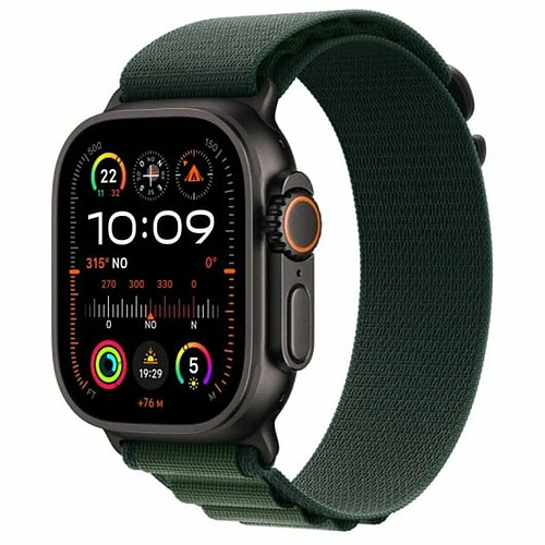 Montre intelligente Apple Ultra 2 GPS + Cellular 49mm Noir 49 mm