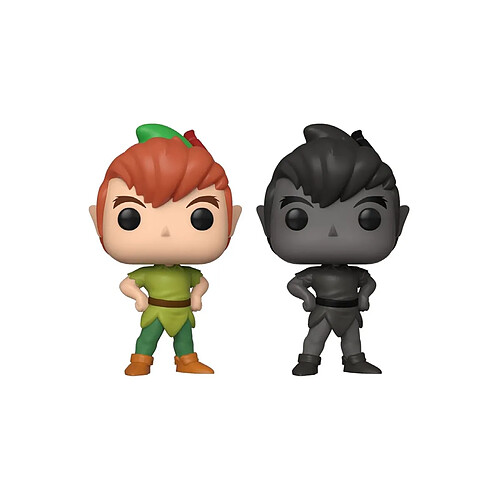 Funko Disney - Pack 2 figurines POP! Peter Pan w/Shadow 9 cm