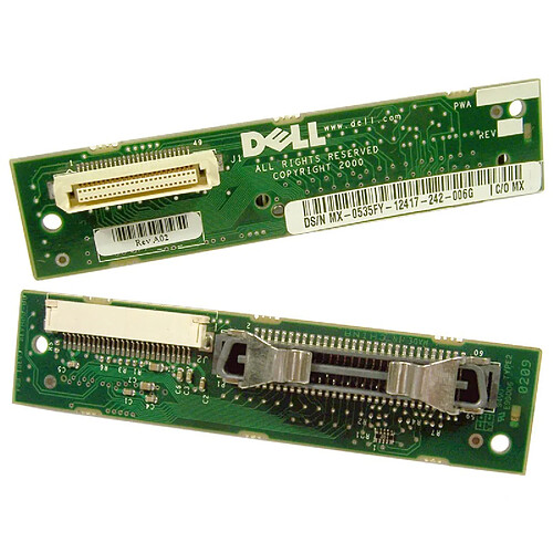 Carte Dell 2500 2600 4600 0535FY CD/DVD Disquette IDE Slim 50-Pin SCSI PowerEdge · Occasion