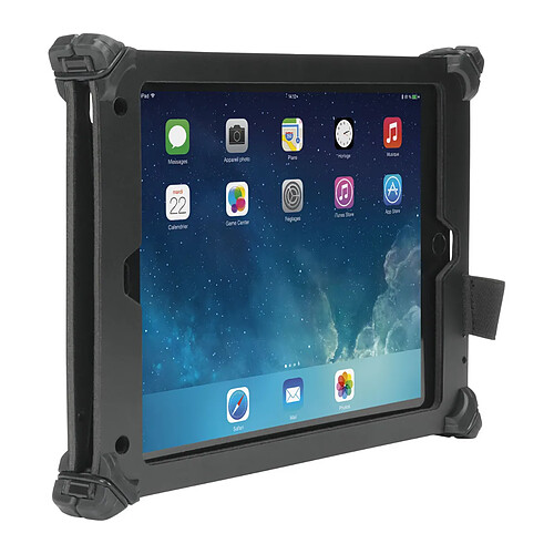 Coque de protection durcie - Mobilis - iPad 2018/2017/Air 2/Air - Noir