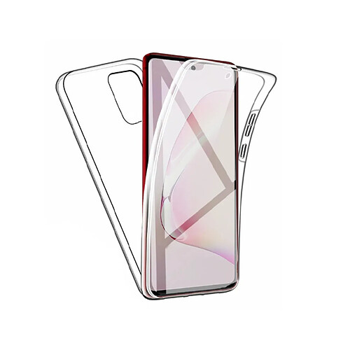 PHONECARE Coque 3x1 360° Impact Protection pour Xiaomi Redmi Note 12 Pro - Transparent