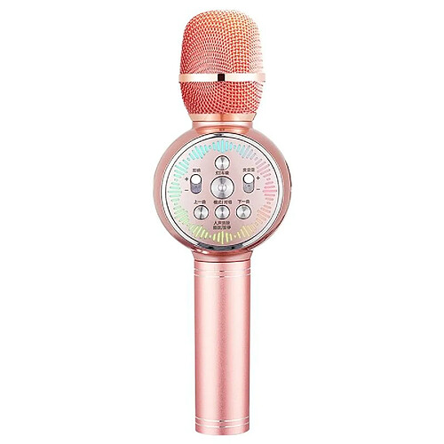 Yonis Microphone Bluetooth 5.0 Sans Fil Lumières