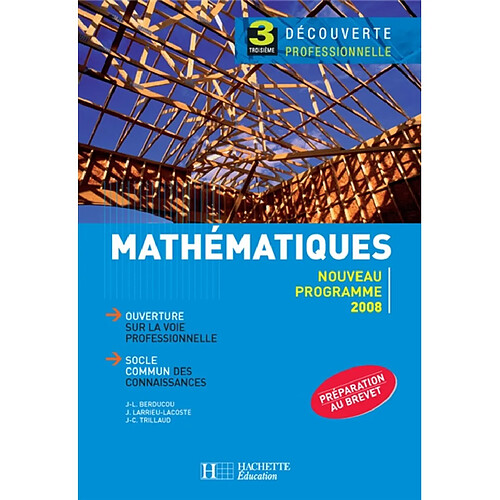 Mathématiques 3e découverte professionnelle · Occasion