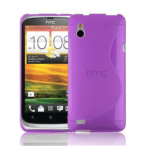 Cadorabo Coque HTC Desire V Etui en Mauve