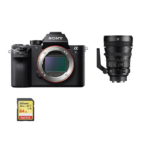 SONY A7S II + SEL 28-70MM F3.5-5.6 OSS + 64GB SD card