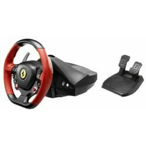 Thrustmaster Ferrari 458 Spider Volant + pédales Xbox One Noir, Rouge (THRUSTMASTER FERRARI 458 - SPIDER RACING WHEEL IN)