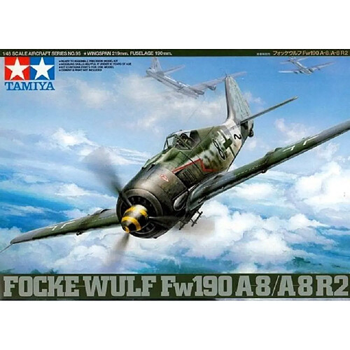 Tamiya Maquette Avion Focke-wulf Fw190 A-8/a-8 R2