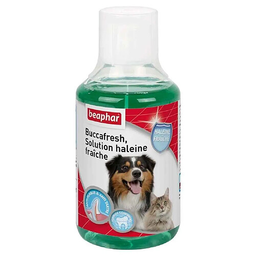 Beaphar - Solution Buccafresh Haleine Fraîche pour Chiens et Chats - 250ml