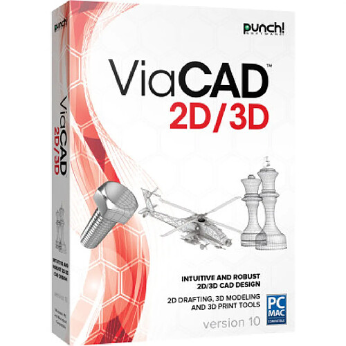 Encore ViaCAD 2D/3D 10 - Licence Perpétuelle - 1 poste