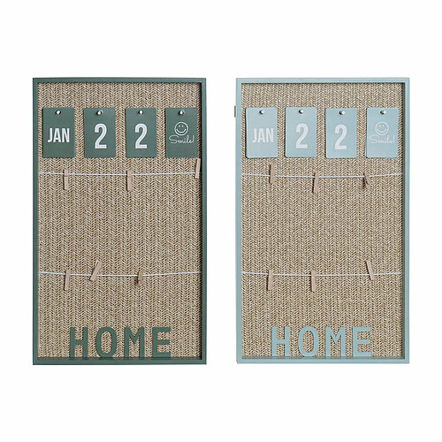 Organisateur DKD Home Decor PP (Polypropylène) Bois MDF (2 pcs) (30 x 3 x 50 cm)