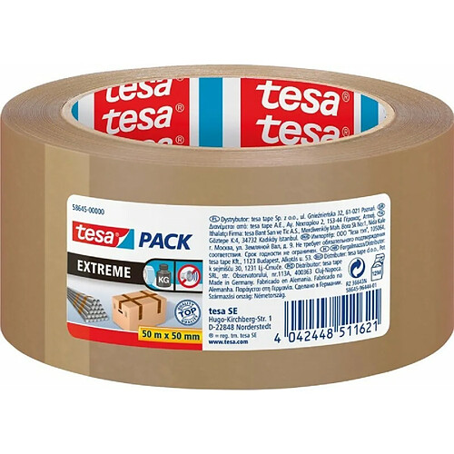 Fp tesapack 50m x 50mm Extreme Brun 58645 (Par 6)