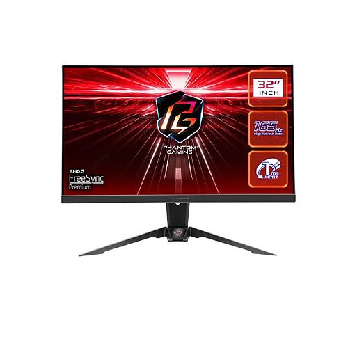 Écran ASRock PG32QF2B 31,5" Wide Quad HD 165 Hz 50-60 Hz