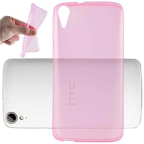 Cadorabo Coque HTC Desire 828 Etui en Rose