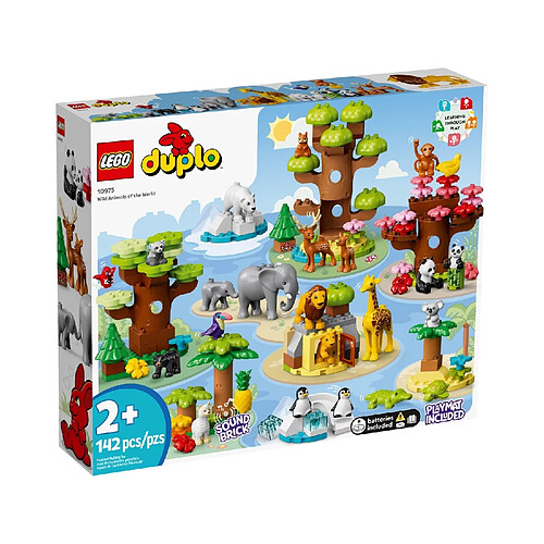 LEGO Duplo Animaux sauvages du monde