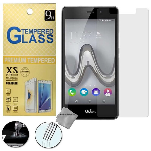 Htdmobiles Film de protection vitre verre trempe transparent pour Wiko Tommy 2