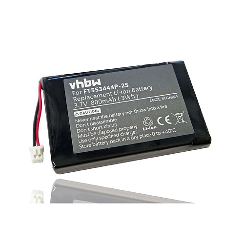 Vhbw Batterie LI-ION 800mAh 3.7V pour STABO etc. remplaçant FT553444P-2S