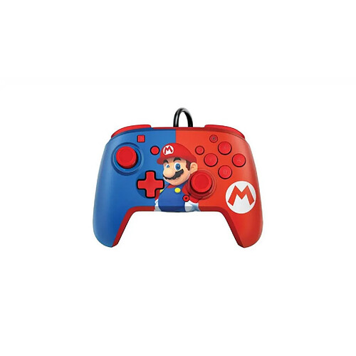 Manette Gaming filaire pour Nintendo Switch Pdp Faceoff Deluxe Mario