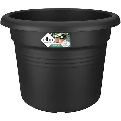 ELHO Pot De Fleurs Rond GREEN BASICS - Plastique - Ø45 - Terre cuite doux