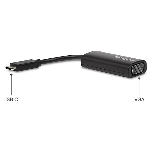 Targus USB-C TO VGA ADAPTER BLACK