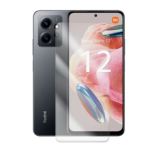 Verre trempé pour Xiaomi Redmi Note 12 4G 6.67" - Film de protection - VISIODIRECT -