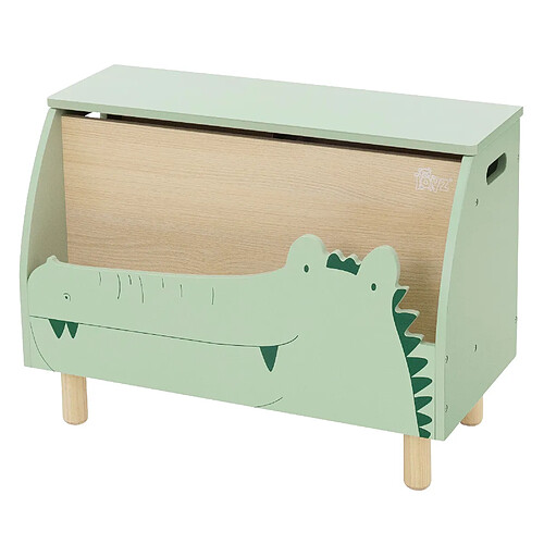 Étagère pour enfants+caisse avec espace de stockage en bois meuble à jouets Joyz