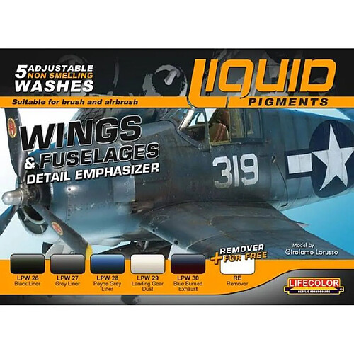 Lifecolor Peintures Wings & Fuselages Detail Emphasizer