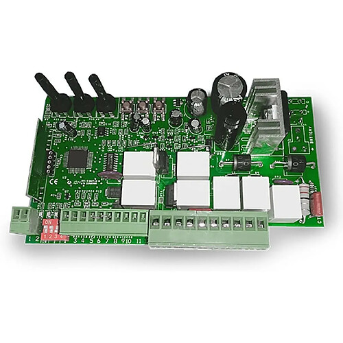 Carte électronique professionnelle - DUCATI HOME-AUTOMATION CTH48 - 433,92MHz, Alimentation du moteur 12V