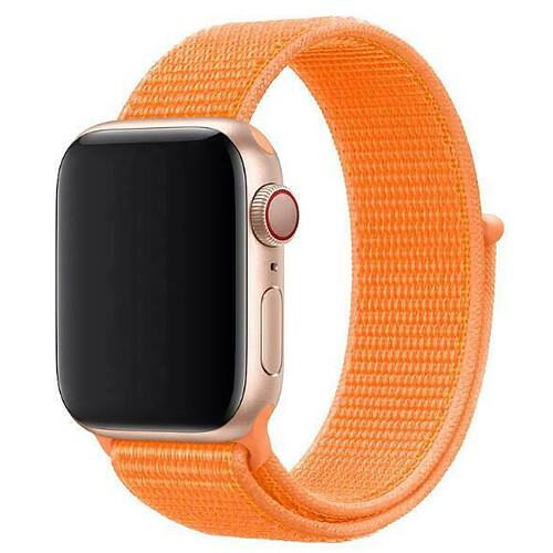 PHONECARE Bracelet NylonSense pour Apple Watch Series 8 - 45mm - Orange