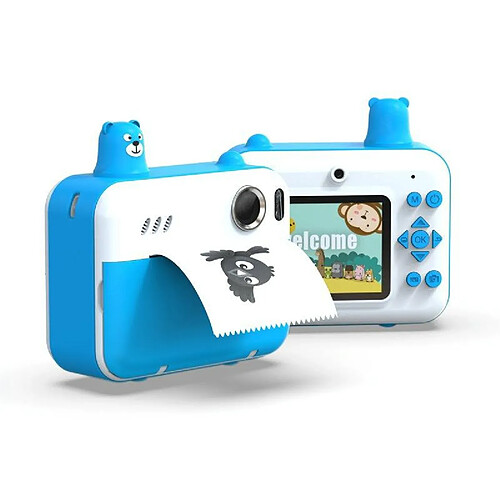 Yonis Appareil Photo Enfant HD Instantané Sky Blue