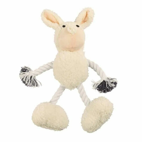 Paris Prix Peluche pour Chien Lapin 30cm Écru