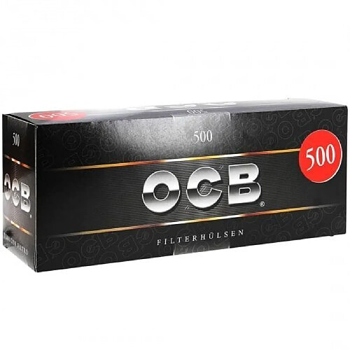 Lot de 2 Boite de 500 Tube avec Filtre OCB - Fumeur Cigarette - 951